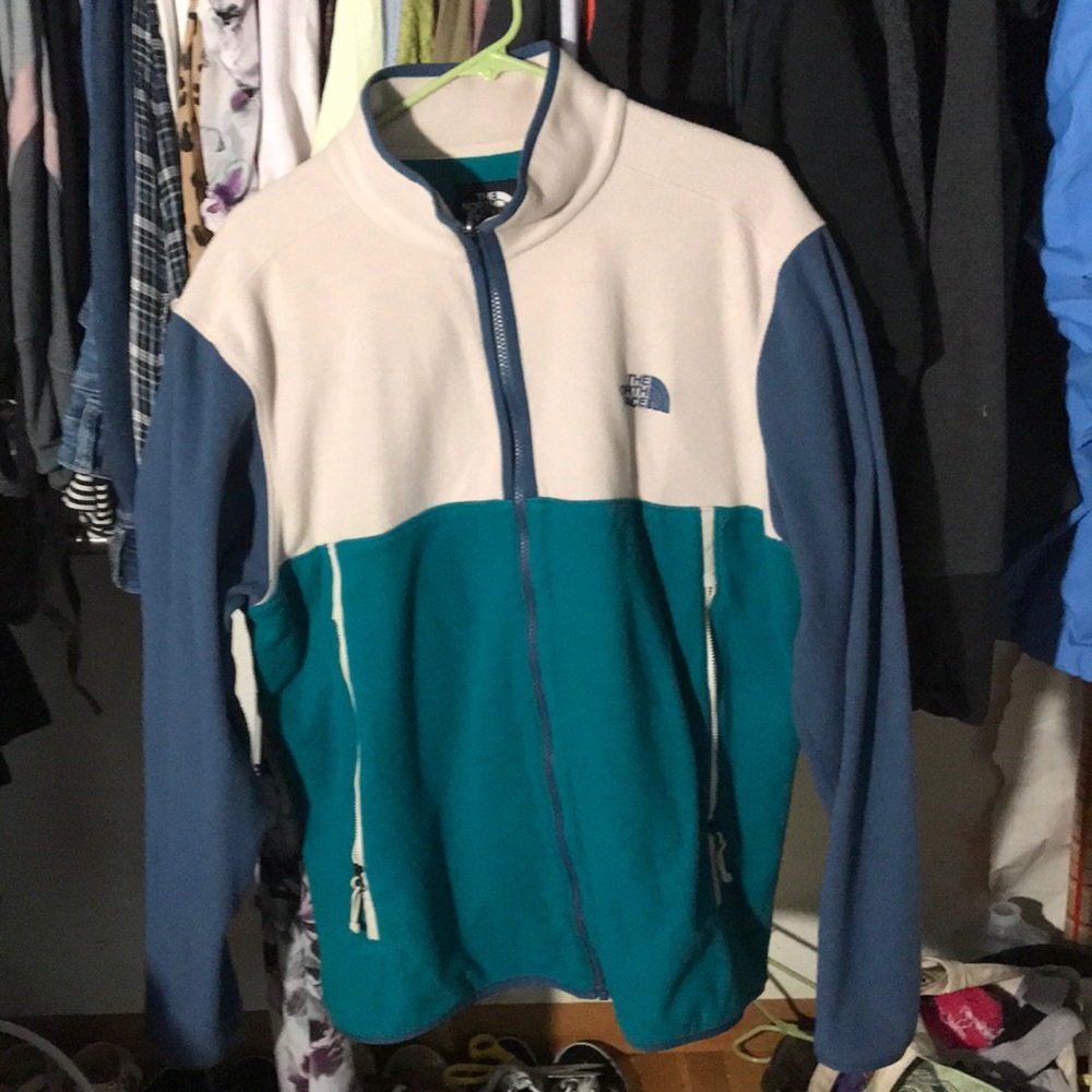 Color block The North Face fleece